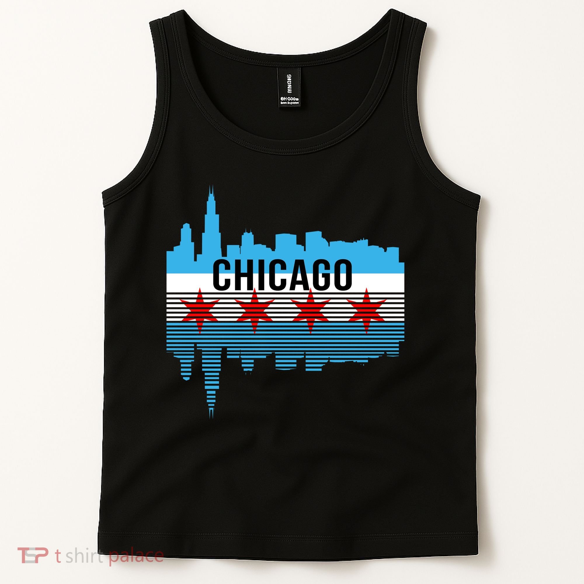 Chicago Skyline Tank Top