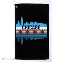 Chicago Skyline Golf Towel thumb 0