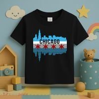 Chicago Skyline Toddler T-Shirt thumb 3