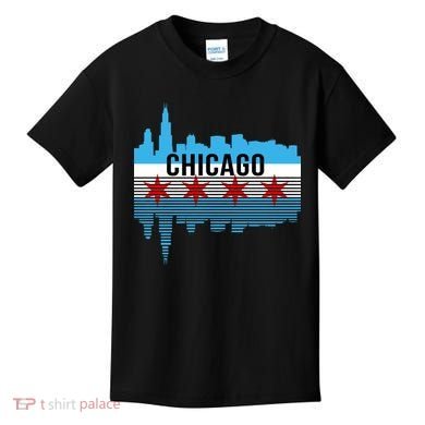 Chicago Skyline Kids T-Shirt