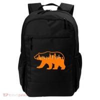 Chicago Skyline City Bear Backpack thumb 0