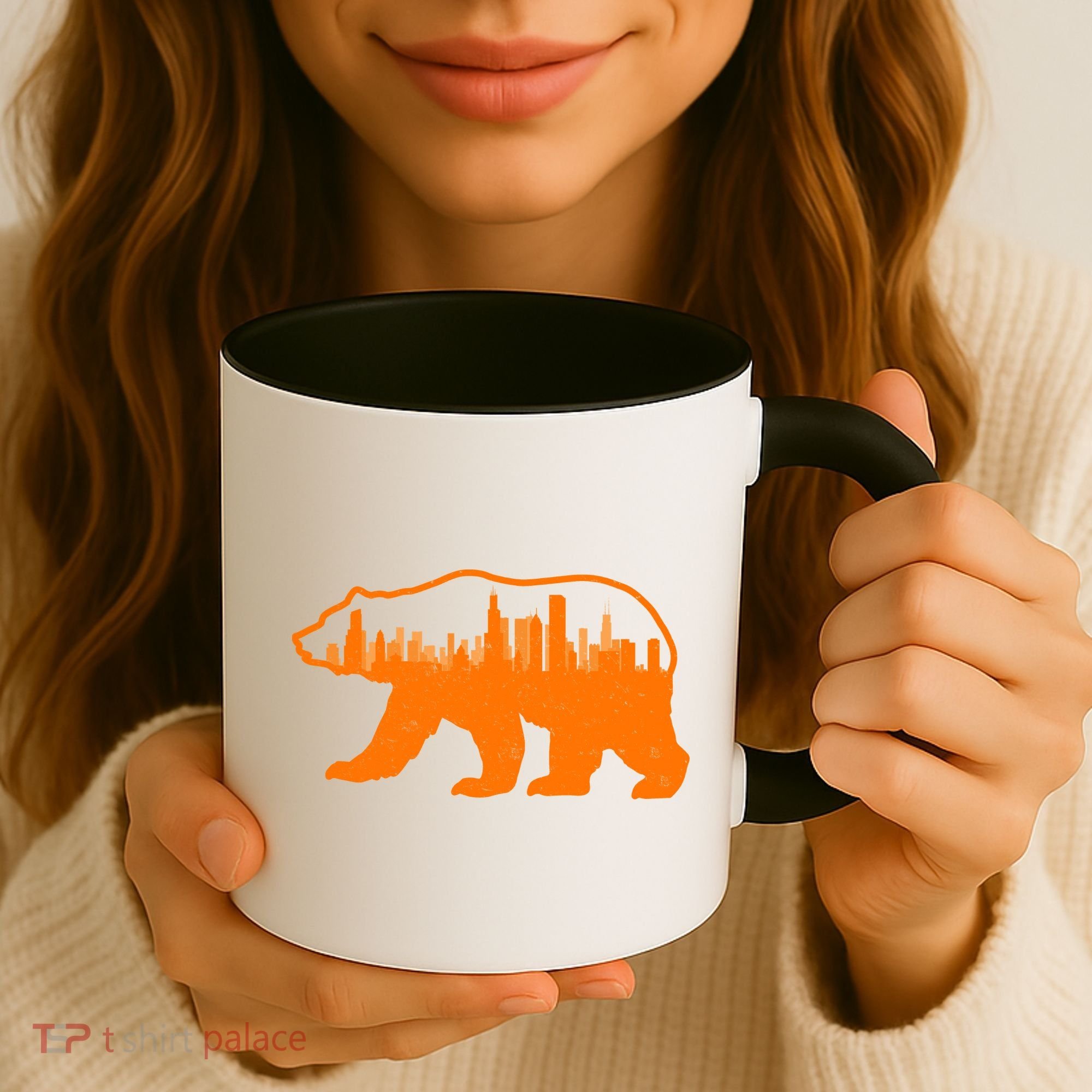 Chicago Skyline City Bear Coffee Mug