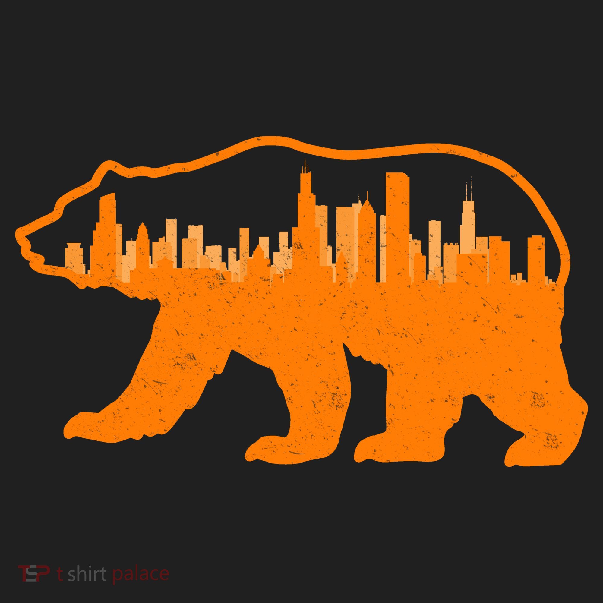 Chicago Skyline City Bear Tumbler