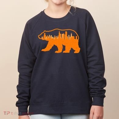 Chicago Skyline City Bear Women's Sweatshirt