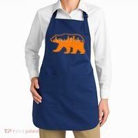 Chicago Skyline City Bear Apron thumb 2