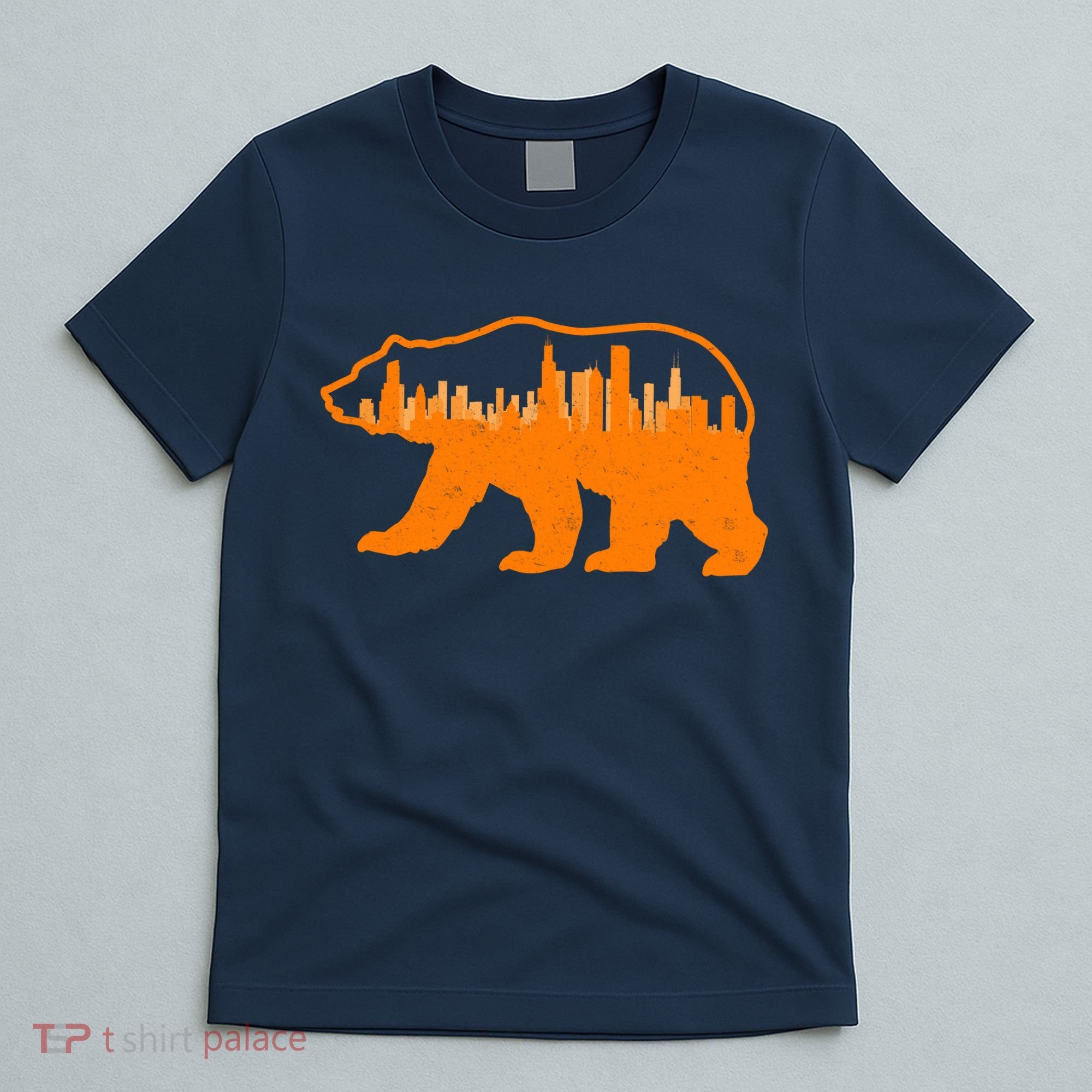 Chicago Skyline City Bear T-Shirt