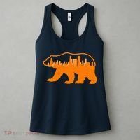 Chicago Skyline City Bear Women's Tank Top thumb 3