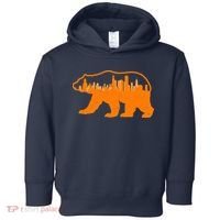 Chicago Skyline City Bear Toddler Hoodie thumb 0