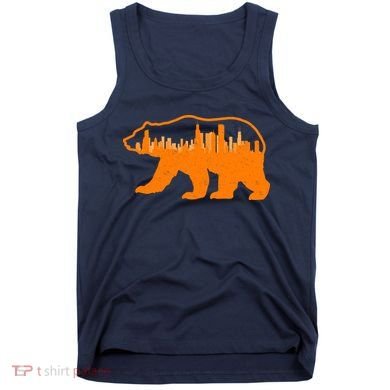 Chicago Skyline City Bear Tank Top