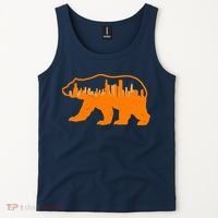 Chicago Skyline City Bear Tank Top thumb 2