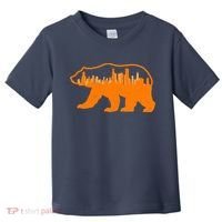 Chicago Skyline City Bear Toddler T-Shirt thumb 0