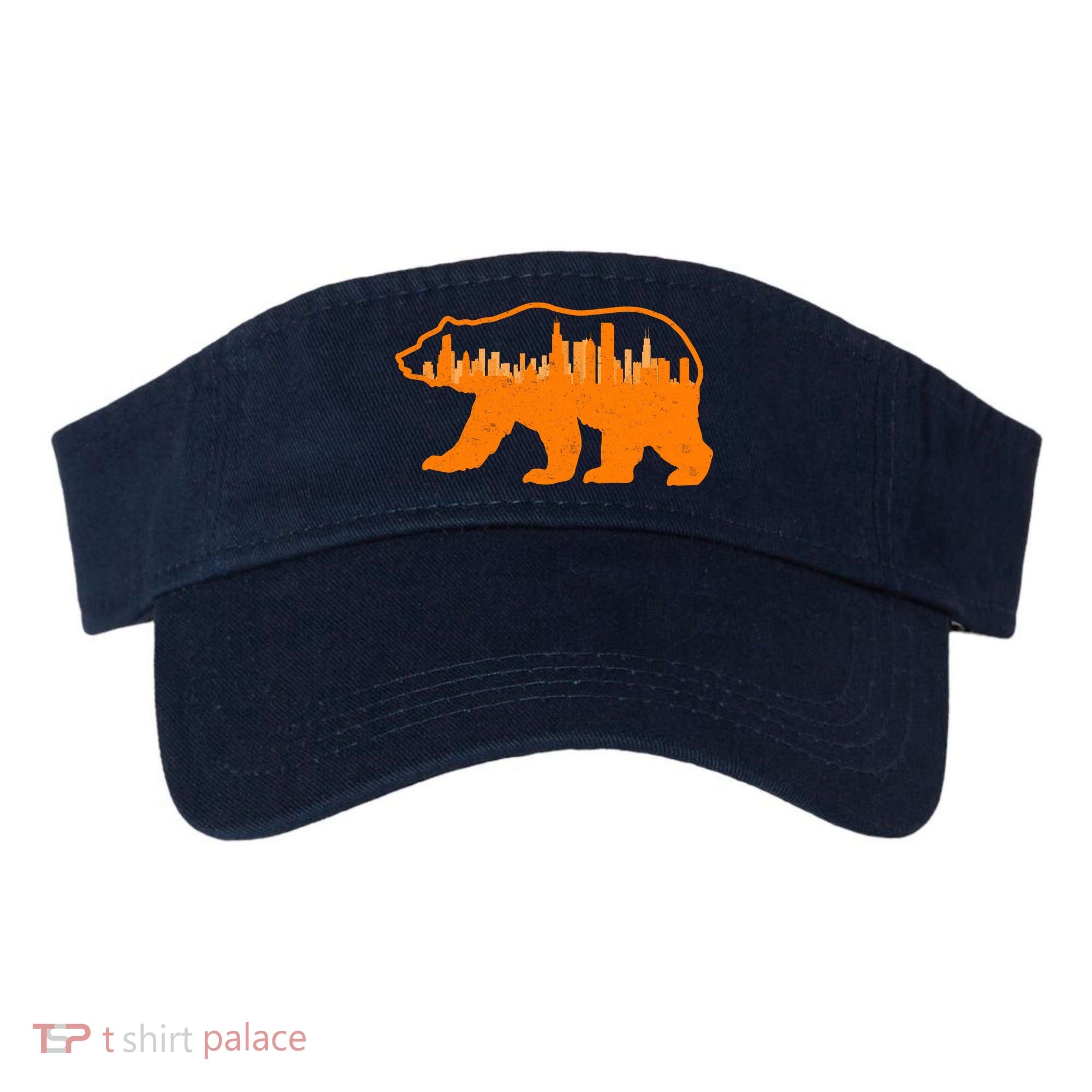 Chicago Skyline City Bear Visor