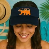 Chicago Skyline City Bear Visor thumb 2