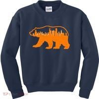 Chicago Skyline City Bear Kids Sweatshirt thumb 0