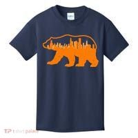 Chicago Skyline City Bear Kids T-Shirt thumb 0