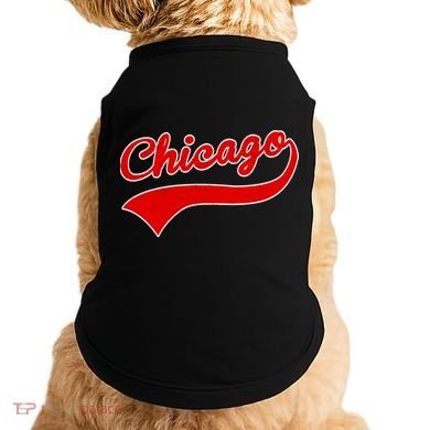 Chicago Vintage Classic Team Logo Doggie Tank
