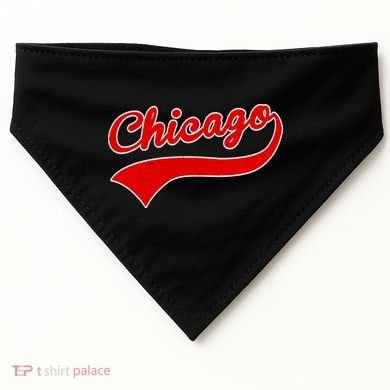 Chicago Vintage Classic Team Logo USA-Made Doggie Bandana