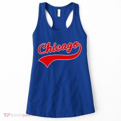 Chicago Vintage Classic Team Logo Women's Tank Top