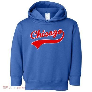 Chicago Vintage Classic Team Logo Toddler Hoodie