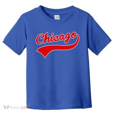 Chicago Vintage Classic Team Logo Toddler T-Shirt