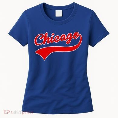 Chicago Vintage Classic Team Logo Women's T-Shirt