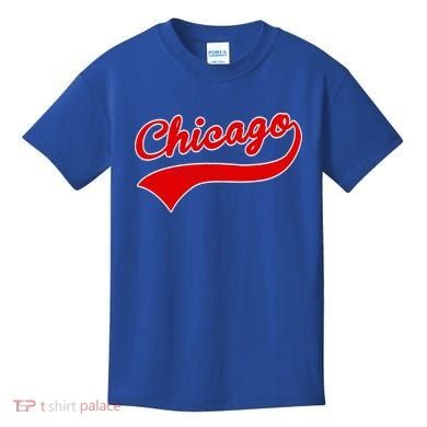 Chicago Vintage Classic Team Logo Kids T-Shirt