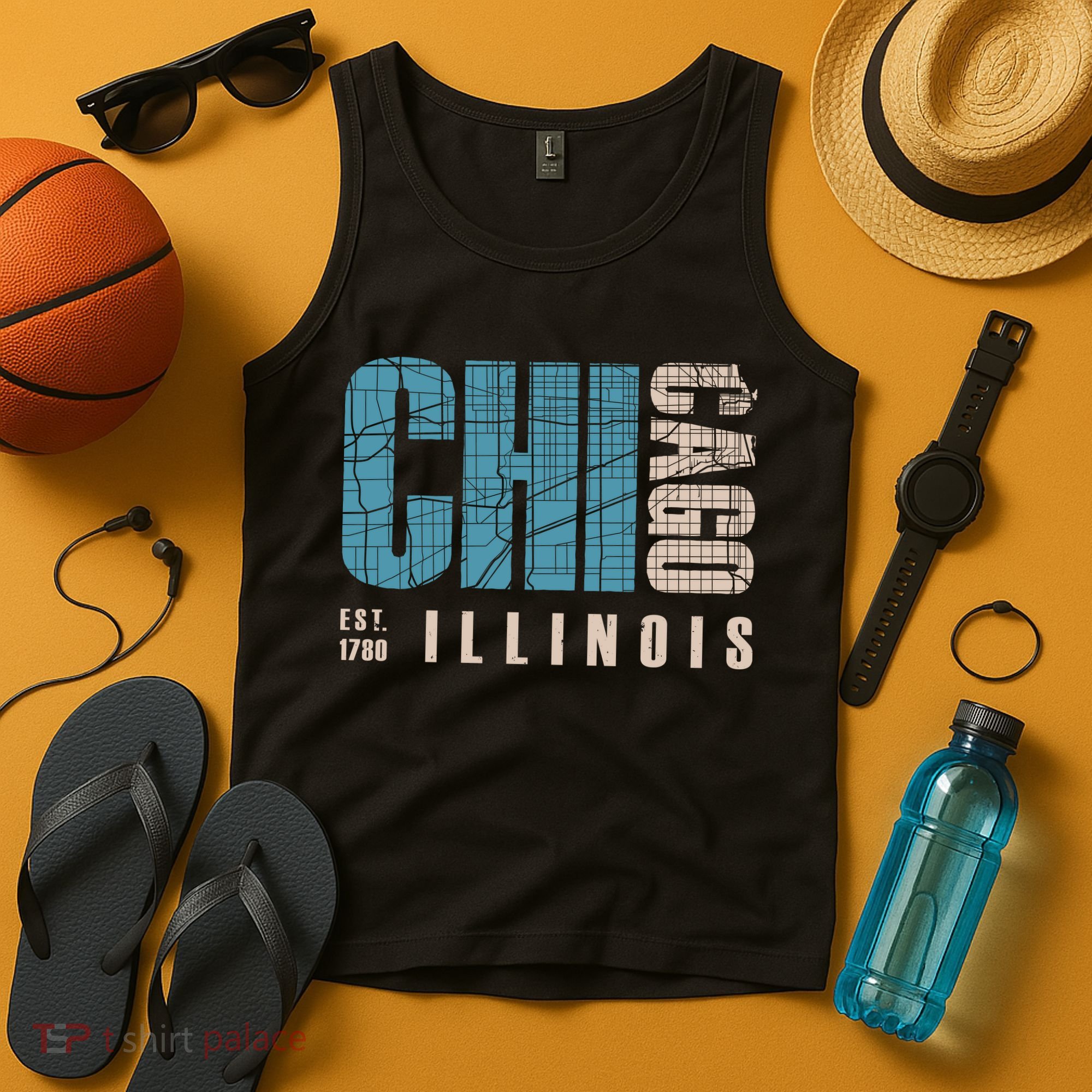 Chicago Vintage Emblem Tank Top