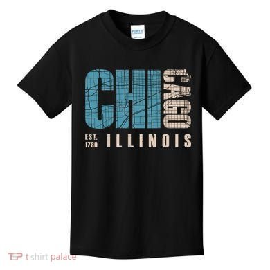 Chicago Vintage Emblem Kids T-Shirt