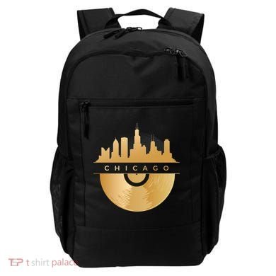Chicago Vinyl Skyline Backpack