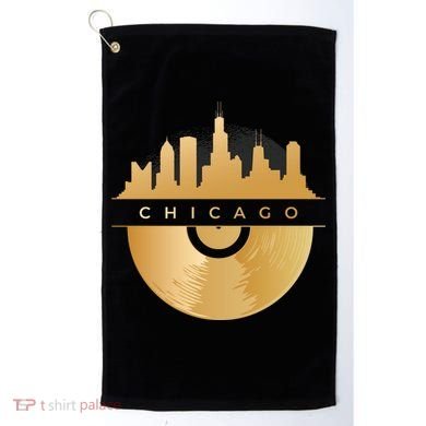 Chicago Vinyl Skyline Golf Towel