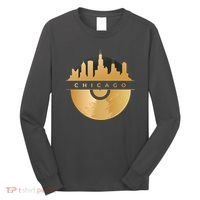 Chicago Vinyl Skyline Long Sleeve Shirt thumb 0