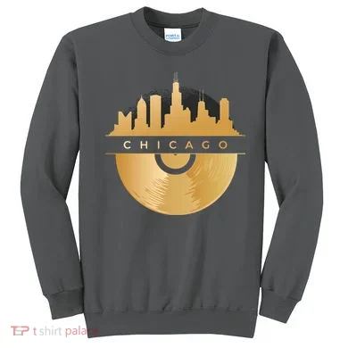 Chicago Vinyl Skyline Sweatshirt