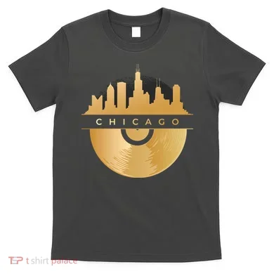 Chicago Vinyl Skyline T-Shirt