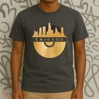 Chicago Vinyl Skyline T-Shirt thumb 3