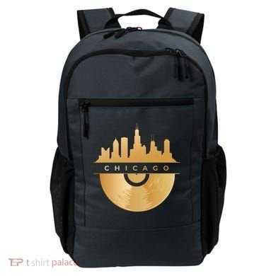 Chicago Vinyl Skyline Backpack