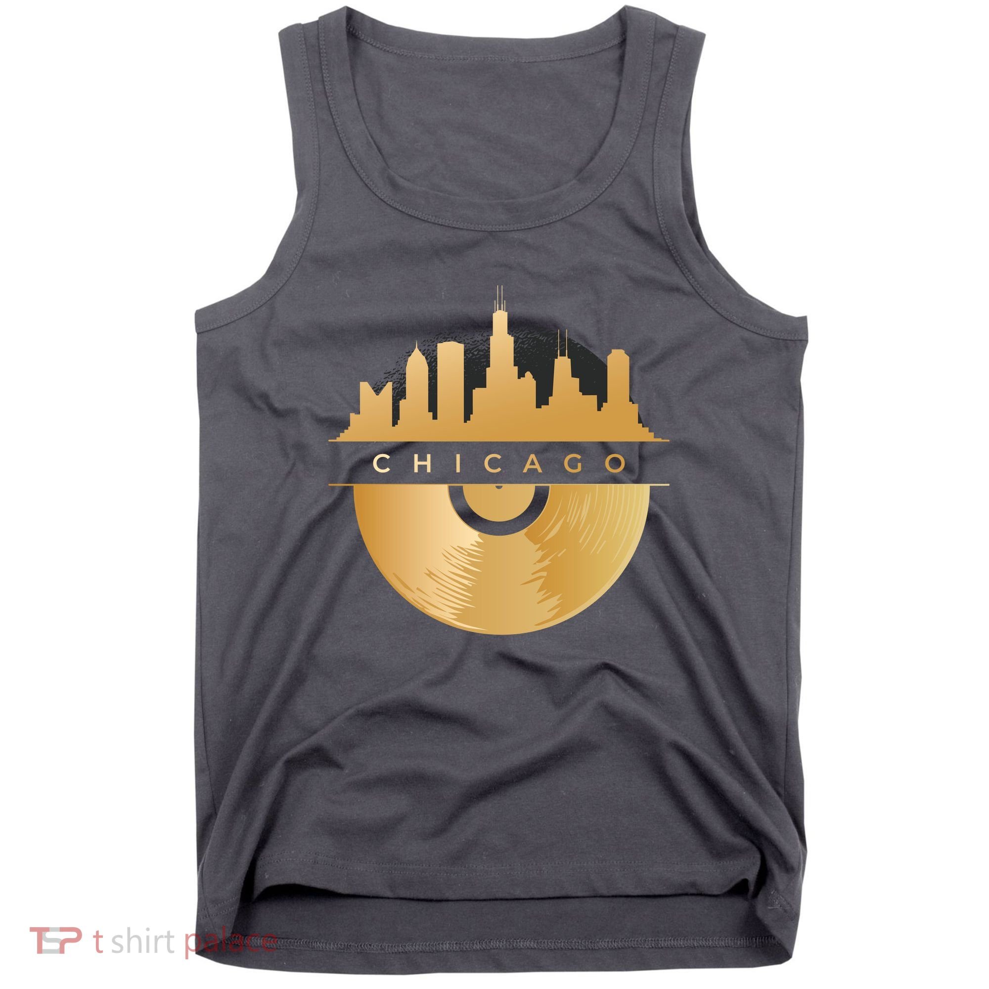 Chicago Vinyl Skyline Tank Top