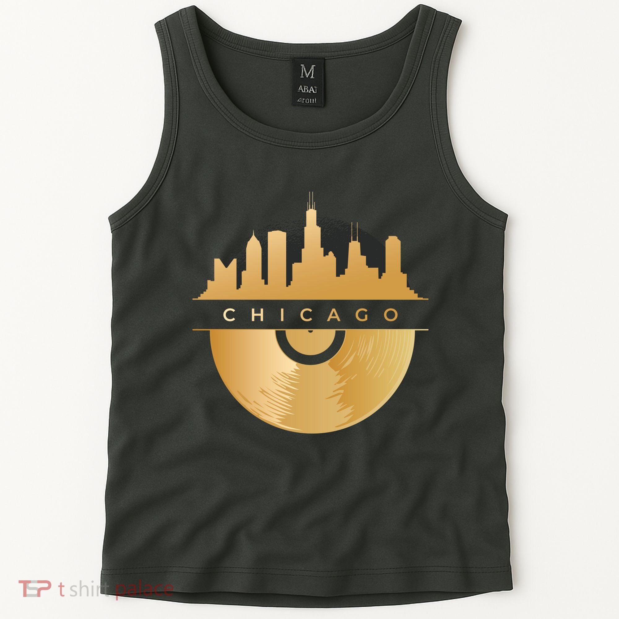 Chicago Vinyl Skyline Tank Top