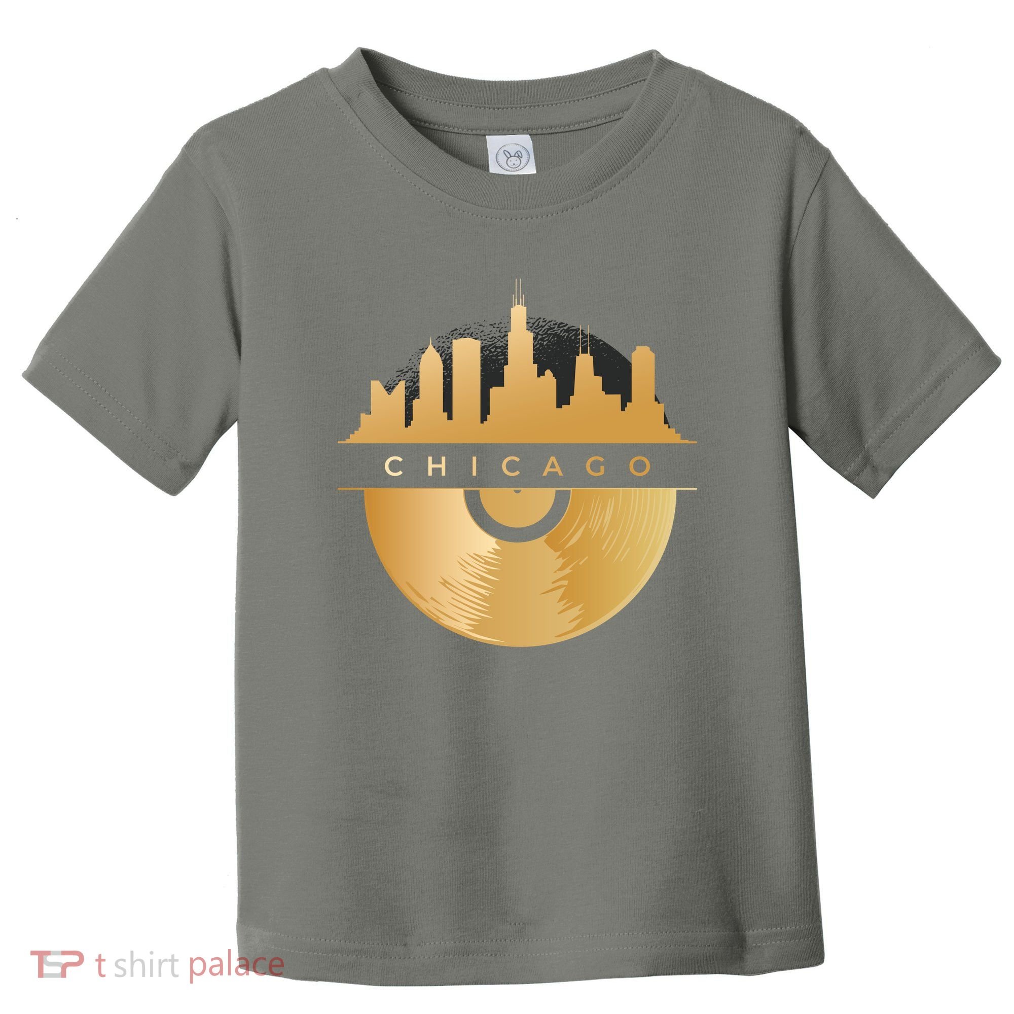 Chicago Vinyl Skyline Toddler T-Shirt