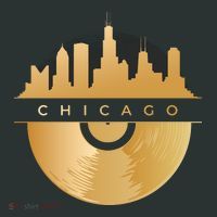 Chicago Vinyl Skyline Kids T-Shirt thumb 4