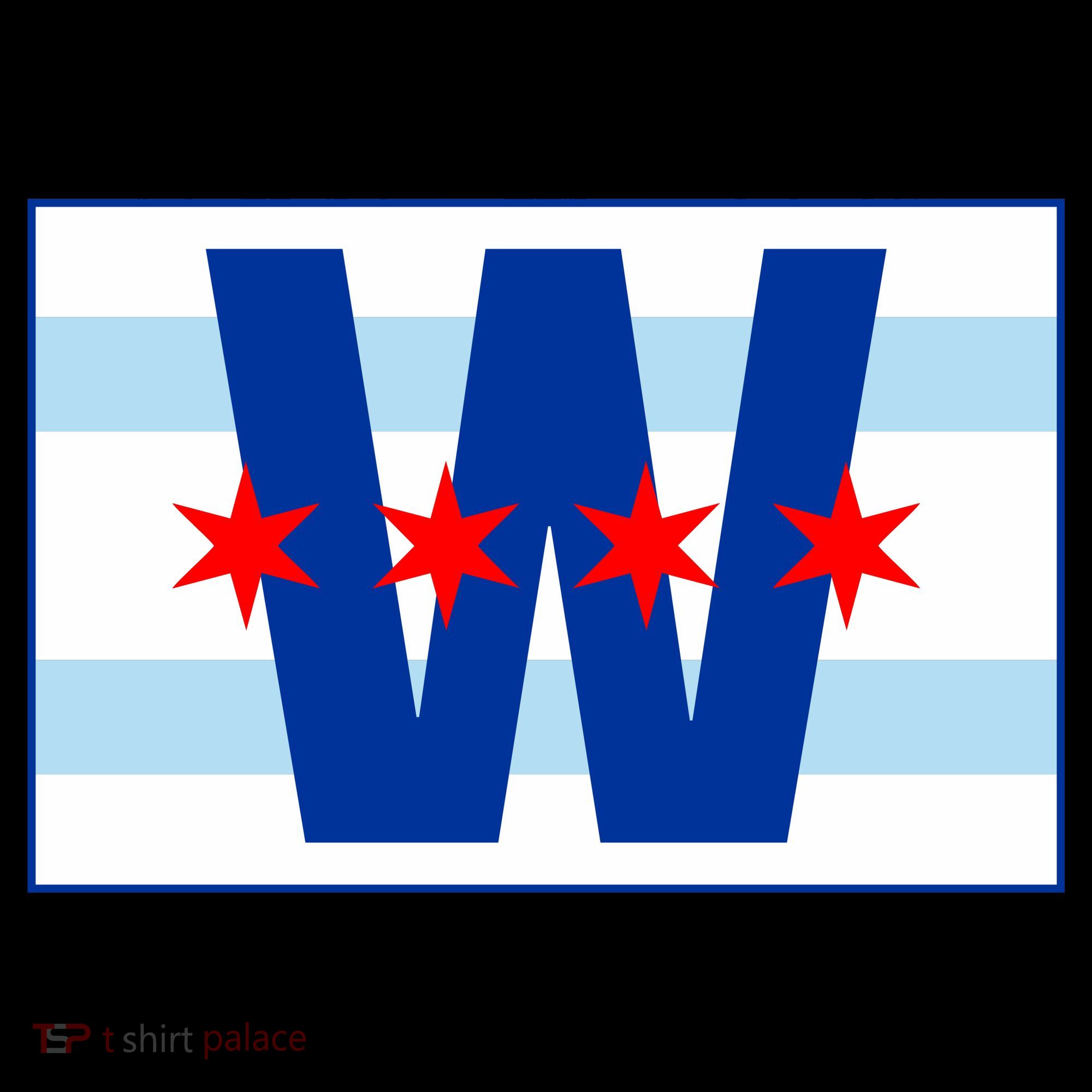 Chicago W Flag Doggie Tank
