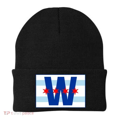 Chicago W Flag Beanie