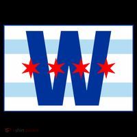 Chicago W Flag Ornament thumb 1