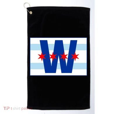Chicago W Flag Golf Towel