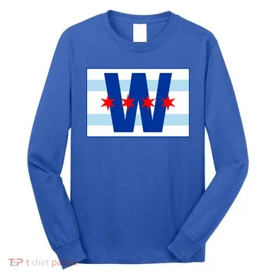 Chicago W Flag Long Sleeve Shirt