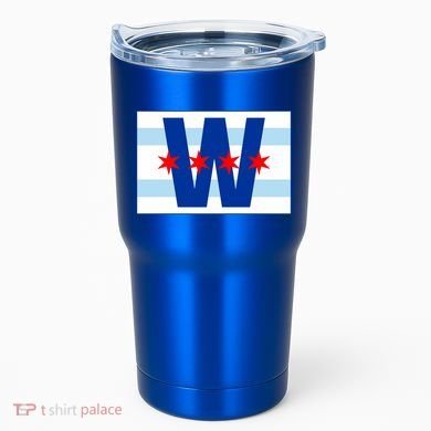 Chicago W Flag Tumbler