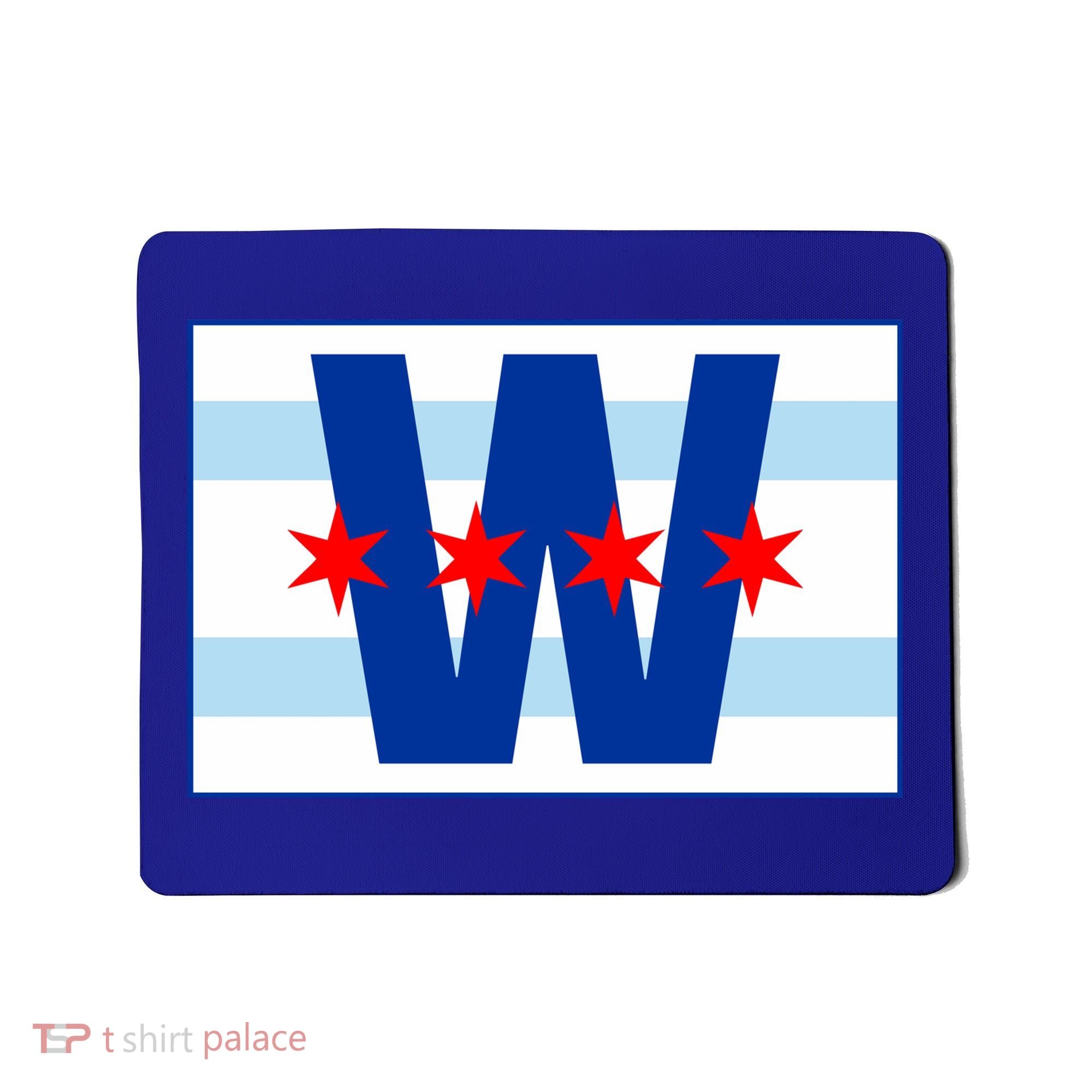 Chicago W Flag Mousepad
