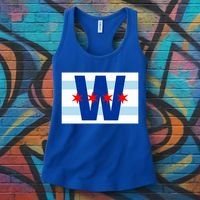 Chicago W Flag Women's Tank Top thumb 3