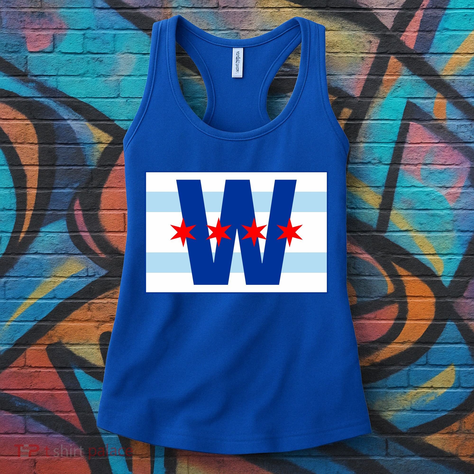 Chicago W Flag Women's Tank Top