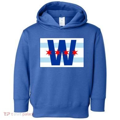 Chicago W Flag Toddler Hoodie