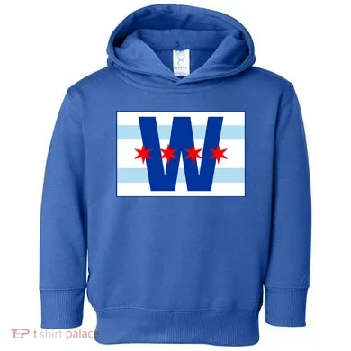 Chicago W Flag Toddler Hoodie